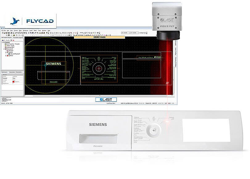 Immagine-marcatura-elettrodomestici Die Laserbeschriftung erobert auch den Sektor der Haushaltsgeräte - Das Polaris-Projekt