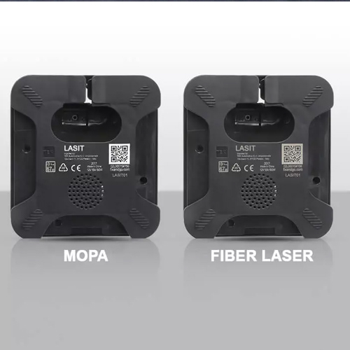 mopa-fibra Laserbeschriftung für Tag & Nacht Effekt