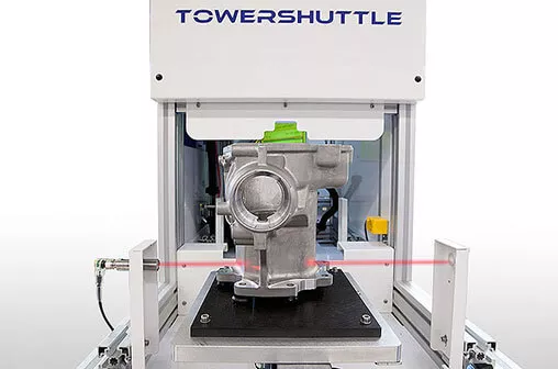 cop-towershuttle Integriertes Lasersystem mit Shuttle für die Automobilindustrie