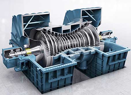 siemens-steam-turbine Lasergravur in der Gießereiindustrie