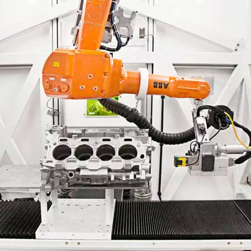 ABB Hauptparallelzeit, automatische Zentrierung und Roboterintegration für die Automobilbranche