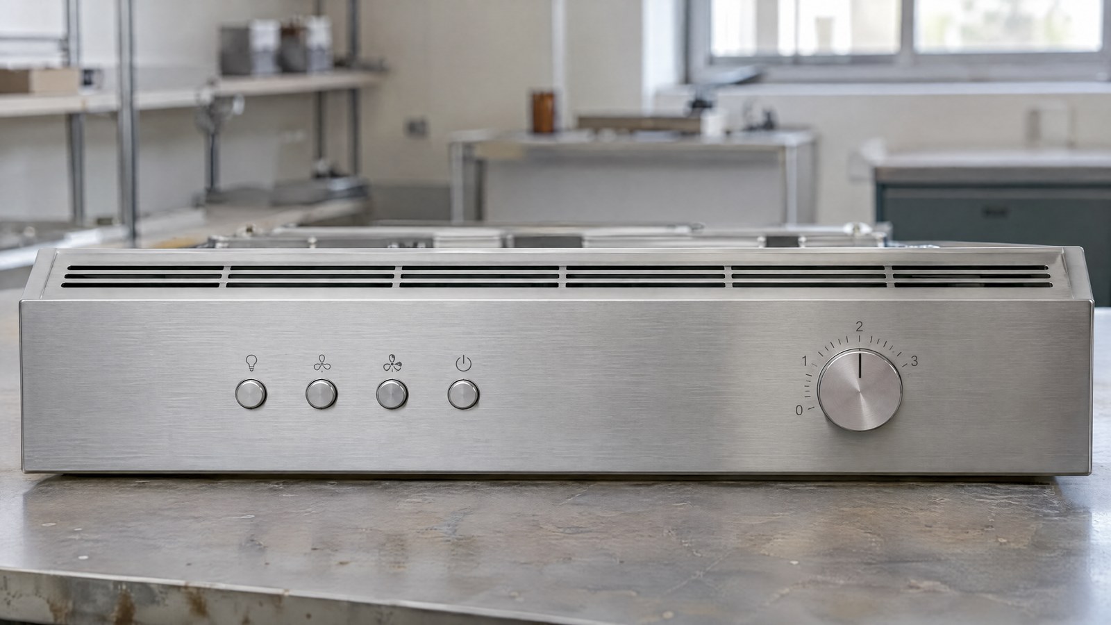 Una postazione UV per marcare inox, vetro e plastica in linea